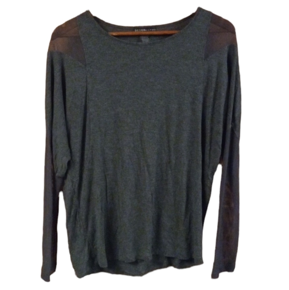 Design History Top Mesh Sleeves